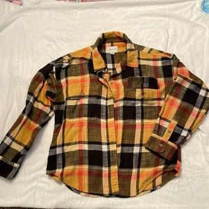 Fall colored flannel